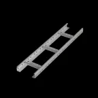 Лоток лестничный 50х700х1,2 L3000 мм N | LL50-700-1.2-3000 N | КМ - профиль