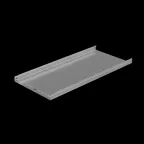                  Лоток неперф. 50х500х1,5 L6000 мм "Быстрый монтаж ПЛЮС" | LNplus50-500-1.5-6000 | КМ - профиль
               