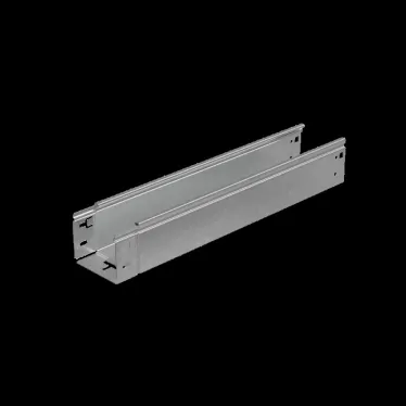 Лоток неперф. 80х100х1,5 L6000 мм "Быстрый монтаж ПЛЮС" | LNplus80-100-1.5-6000 | КМ - профиль