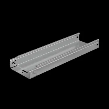 Лоток неперф. 50х150х1,0 L6000 мм "Быстрый монтаж ПЛЮС" | LNplus50-150-1.0-6000 | КМ - профиль