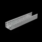 Лоток перф. 100х150х1,5 L6000 мм "Быстрый монтаж ПЛЮС" | LPplus100-150-1.5-6000 | КМ - профиль