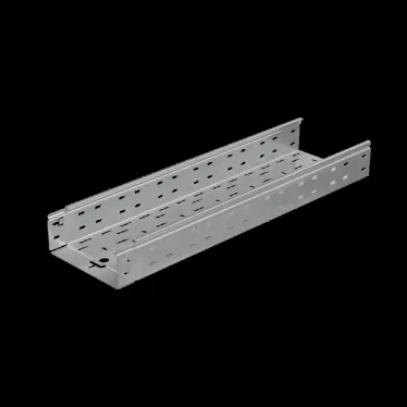 Лоток перф. 80х200х1,2 L6000 мм "Быстрый монтаж ПЛЮС" | LPplus80-200-1.2-6000 | КМ - профиль