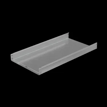 Лоток неперф. 100х600х1,0 L6000 мм "Быстрый монтаж ПЛЮС" | LNplus100-600-1.0-6000 | КМ - профиль