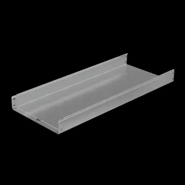 Лоток неперф. 100х500х1,0 L6000 мм "Быстрый монтаж ПЛЮС" | LNplus100-500-1.0-6000 | КМ - профиль