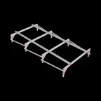 Опорная конструкция для установки оборудования TECHNORAPTOR 2000х4000 HD | KM-TR-SSEI-2000-4000 HD | КМ - профиль