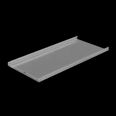 Лоток неперф. 50х600х1,5 L6000 мм "Быстрый монтаж ПЛЮС" | LNplus50-600-1.5-6000 | КМ - профиль