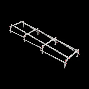 Опорная конструкция для установки оборудования TECHNORAPTOR 1000х4000 HD | KM-TR-SSEI-1000-4000 HD | КМ - профиль