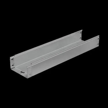 Лоток неперф. 100х200х1,2 L6000 мм "Быстрый монтаж ПЛЮС" | LNplus100-200-1.2-6000 | КМ - профиль