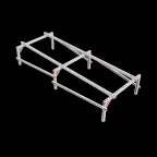 Опорная конструкция для установки оборудования TECHNORAPTOR 1000х2500 HD | KM-TR-SSEI-1000-2500 HD | КМ - профиль