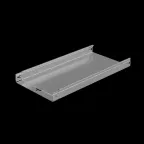 Лоток неперф. 50х300х1,0 L6000 мм "Быстрый монтаж ПЛЮС" | LNplus50-300-1.0-6000 | КМ - профиль