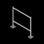                  Опорная конструкция для гор. прямоуг. воздуховодов  TECHNORAPTOR STEELFOOT 1500х1500 | KM-TR-STF-SSHRAD-1500-1500 | КМ - профиль
               