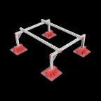 Опорная конструкция для установки оборудования TECHNORAPTOR LIGHTFOOT 1000х1200 | KM-TR-LTF-SSEI-1000-1200 | КМ - профиль