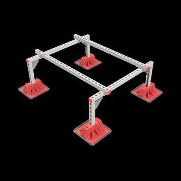 Опорная конструкция для установки оборудования TECHNORAPTOR LIGHTFOOT 1000х1200 | KM-TR-LTF-SSEI-1000-1200 | КМ - профиль