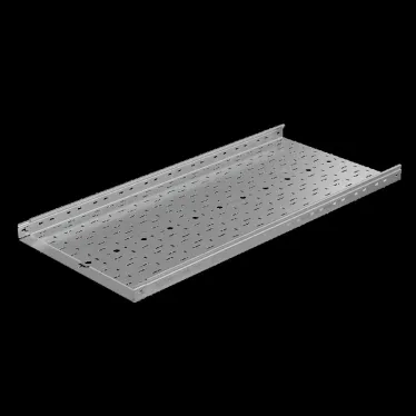 Лоток перф. 50х500х1,5 L6000 мм "Быстрый монтаж ПЛЮС" | LPplus50-500-1.5-6000 | КМ - профиль