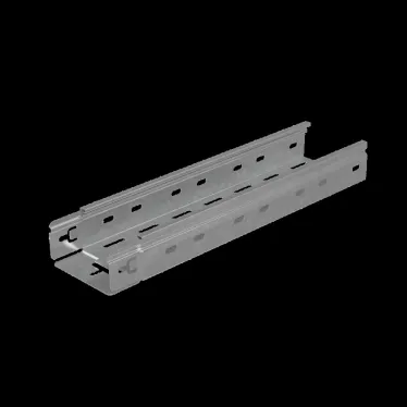 Лоток перф. 50х100х1,0 L6000 мм "Быстрый монтаж ПЛЮС" | LPplus50-100-1.0-6000 | КМ - профиль