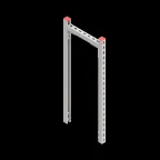 Опорная конструкция для гор. прямоуг. воздуховодов  TECHNORAPTOR 350х1000 HD | KM-TR-SSHRAD-350-1000 HD | КМ - профиль