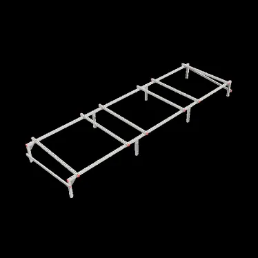 Опорная конструкция для установки оборудования TECHNORAPTOR 5000х1500 HD | KM-TR-SSEI-5000-1500 HD | КМ - профиль