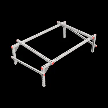 Опорная конструкция для установки оборудования TECHNORAPTOR 1500х1000 тип 1 HD | KM-TR-SSEI-1500-1000-1 HD | КМ - профиль