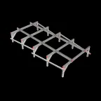 Опорная конструкция для установки оборудования TECHNORAPTOR 1500х3000 тип 3 HD | KM-TR-SSEI-1500-3000-3 HD | КМ - профиль