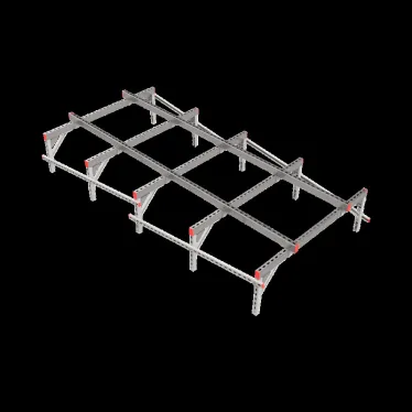 Опорная конструкция для установки оборудования TECHNORAPTOR 1500х3000 тип 3 HD | KM-TR-SSEI-1500-3000-3 HD | КМ - профиль