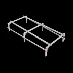 Опорная конструкция для установки оборудования TECHNORAPTOR 1200х2500 HD | KM-TR-SSEI-1200-2500 HD | КМ - профиль