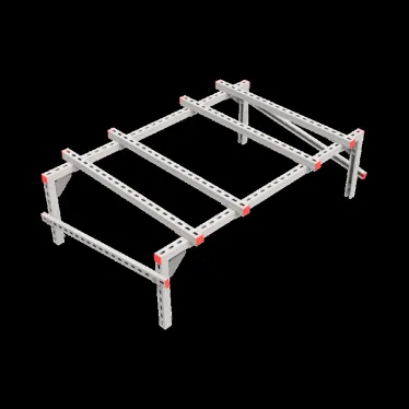 Опорная конструкция для установки оборудования TECHNORAPTOR 1500х1000 тип 2 HD | KM-TR-SSEI-1500-1000-2 HD | КМ - профиль