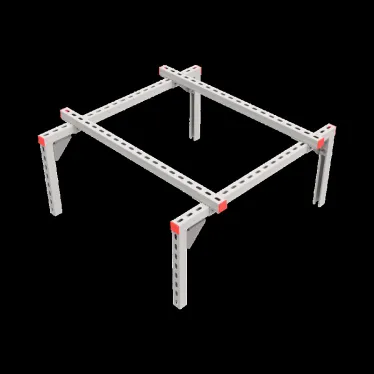 Опорная конструкция для установки оборудования TECHNORAPTOR 1000х1000 HD | KM-TR-SSEI-1000-1000 HD | КМ - профиль