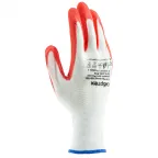                  Перчатки трикотажные полиэфирные, латексное рельефное покрытие,
               