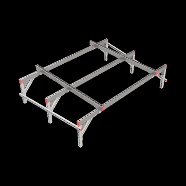 Опорная конструкция для установки оборудования TECHNORAPTOR 2000х1500 тип 1 | KM-TR-SSEI-2000-1500-1 | КМ - профиль