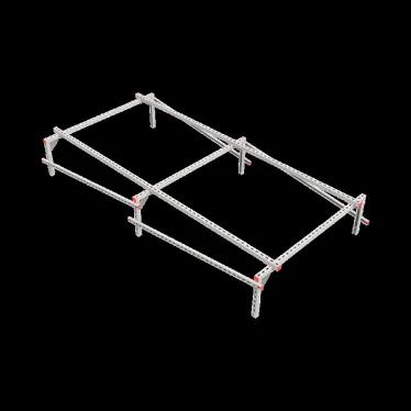 Опорная конструкция для установки оборудования TECHNORAPTOR 1500х3000 тип 4 | KM-TR-SSEI-1500-3000-4 | КМ - профиль