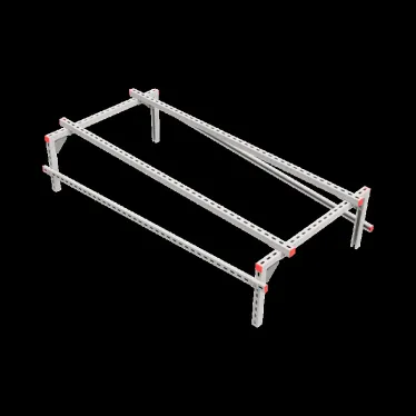 Опорная конструкция для установки оборудования TECHNORAPTOR 1000х2000 тип 1 | KM-TR-SSEI-1000-2000-1 | КМ - профиль