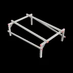                  Опорная конструкция для установки оборудования TECHNORAPTOR 1000х1500 | KM-TR-SSEI-1000-1500 | КМ - профиль
               