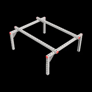 Опорная конструкция для установки оборудования TECHNORAPTOR 1000х1200 | KM-TR-SSEI-1000-1200 | КМ - профиль