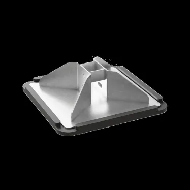 Кровельная опора TECHNORAPTOR STEELFOOT для страт-профиля с подложкой из ТЭП HD | KM-TR-STFTK HD | КМ - профиль