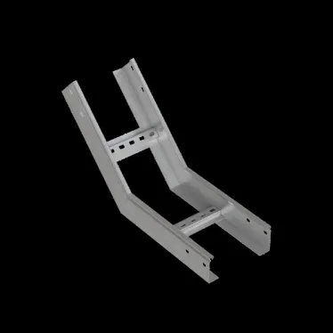 Угол лестничный вертикальный внутренний 45 гр. 80х400х1,2 мм HD N | LNL45-80-400-1.2 HD N | КМ - профиль