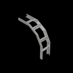 Угол лестничный вертикальный внешний 90 гр. 50х200х1,2 мм HD N | LVL90-50-200-1.2 HD N | КМ - профиль