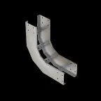 Угол лестничный вертикальный внутренний 90 гр. 150х500х2,0 мм N | LNL90-150-500-2.0 N | КМ - профиль