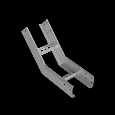 Угол лестничный вертикальный внутренний 45 гр. 100х700х2,0 мм N | LNL45-100-700-2.0 N | КМ - профиль