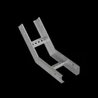                  Угол лестничный вертикальный внутренний 45 гр. 80х400х2,0 мм N | LNL45-80-400-2.0 N | КМ - профиль
               