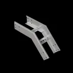 Угол лестничный вертикальный внешний 45 гр. 100х100х2,0 мм N | LVL45-100-100-2.0 N | КМ - профиль