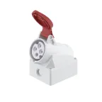 Розетка кабельная наружная IP44 16A 3P+E 400V