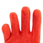 Перчатки трикотажные полиэфирные, латексное рельефное покрытие,