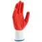 Перчатки трикотажные полиэфирные, латексное рельефное покрытие,