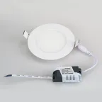 Светильник MS-EDGE-R120-6W Warm3000 WH, 115 deg, 230V, IP44, металл, 3 года