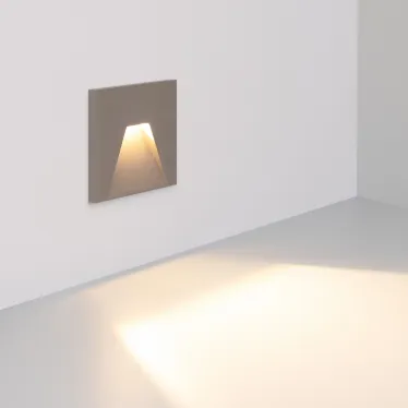 Светильник LT-TIE-S100-3W Warm3000 GR, 75x30 deg, 230V