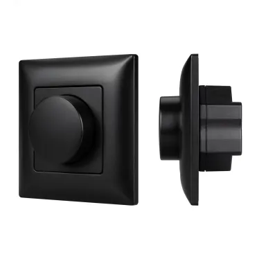 Панель роторная INTELLIGENT ARLIGHT SMART-TRIAC-601-32-DIM-IN Black 230V, 1.5A, 2.4G, IP20, пластик, 5 лет