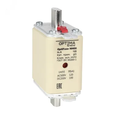 Вставка плавкая OptiFuse NH00-80-gG-УХЛ3