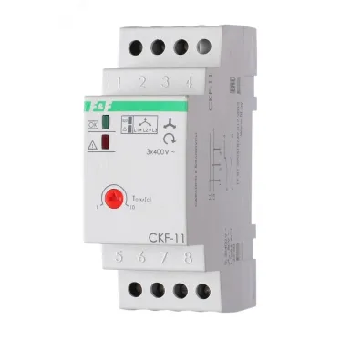 Реле контроля фаз и напряжения трехфазное CKF-11 АС400В УХЛ4