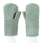                  Рукавицы специальные двунитка, огнеупорные, 1 размер,
               