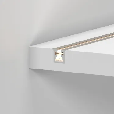 Профиль с экраном SL-MINI-3-H10-F12-2000 CHAMPAGNE GOLD Алюминий+пластик